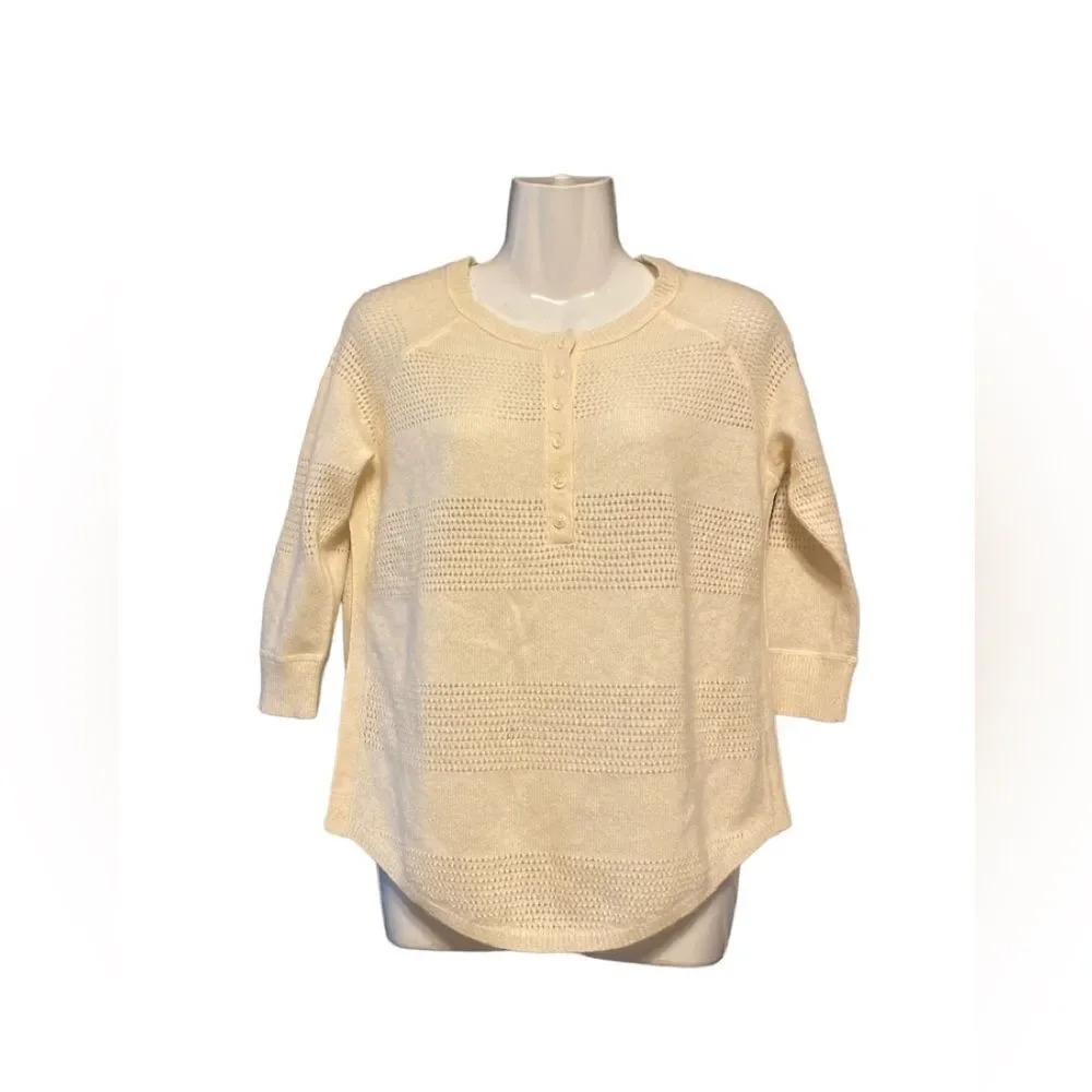 360 Sweater Cashmere Cream Sweater